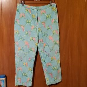 Lilly Pulitzer capri pants